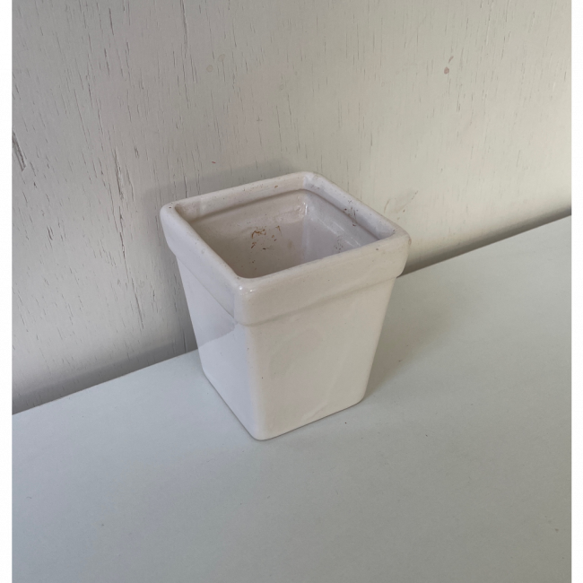 Mini Vaso Quad Branco