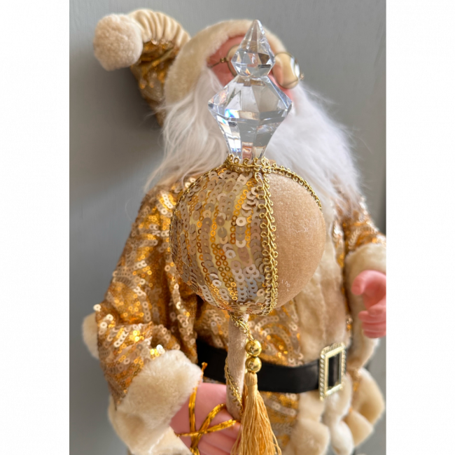 Papai Noel Dourado