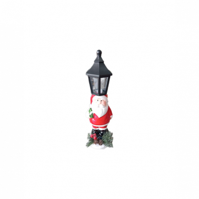 POSTE NOEL COM LED VERMELHO 25CM 1107036