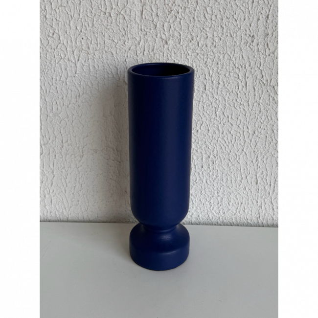 Vaso Celebration Ceram Azul Marinho P / 7172786