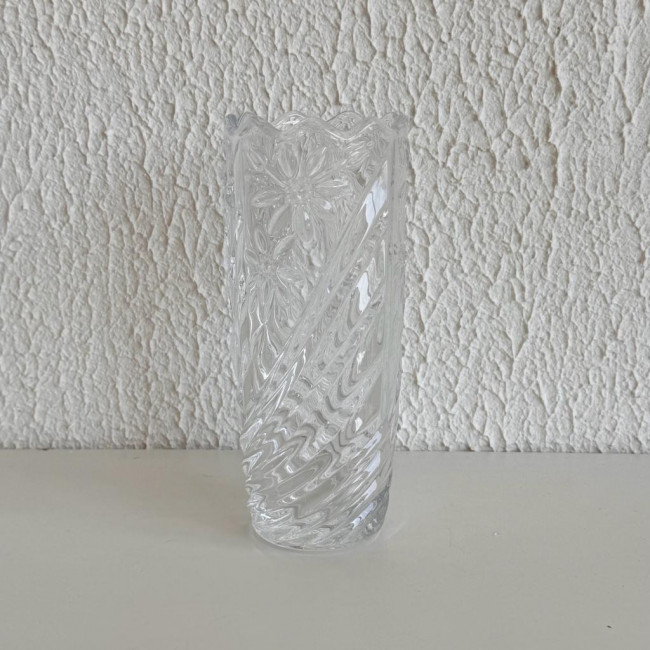 Vaso Copo Flores Vidro / 132423