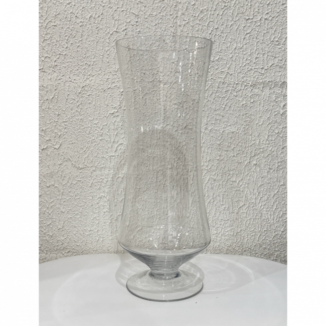 Vaso Tulipa C/Pé Vidro G / 605506504