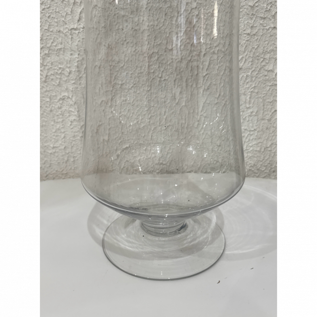 Vaso Tulipa C/Pé Vidro G / 605506504