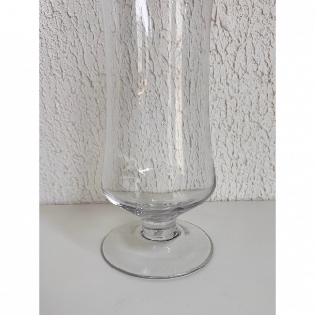 Vaso Tulipa C/Pé Vidro P / 605506503