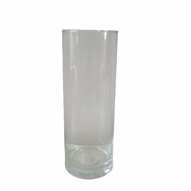 VASO CILINDRO DE VIDRO 24X8,5 ok