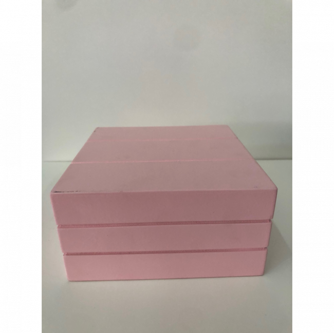 Suporte madeira rosa