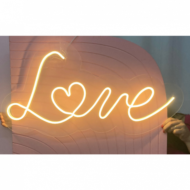 Led Love (Amarelo)