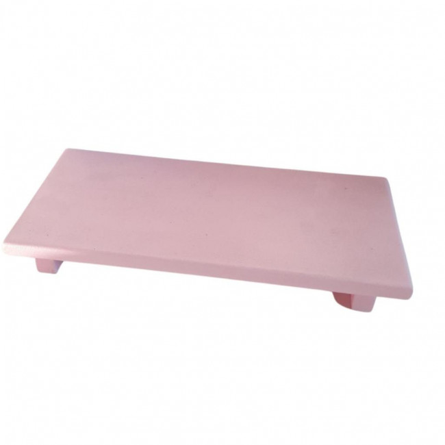 BANDEJA MDF RETANGULAR ROSA G