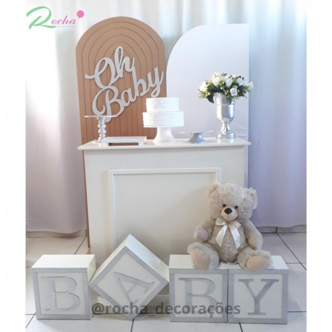 OH BABY, CHÁ DE BEBÊ / REVELAÇÃO PRATA - KIT41257