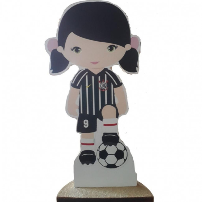 CORINTHIANS JOGADORA DISPLAY DE MESA MDF