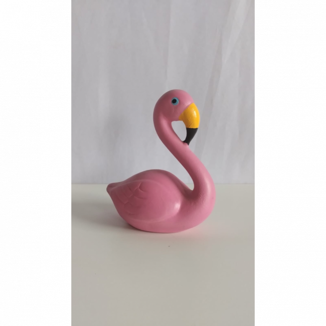 FLAMINGO DE MESA CERÂMICA