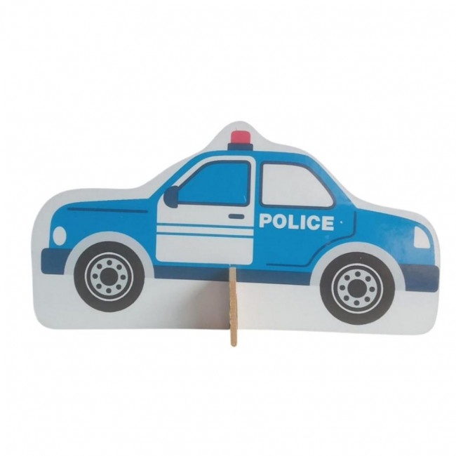 POLICIA DISPLAYS DE MDF