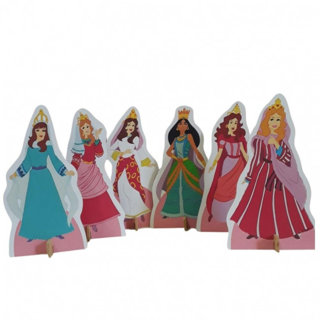 PRINCESAS DA BIBLIA, DISPLAYS DE MESA EM MDF