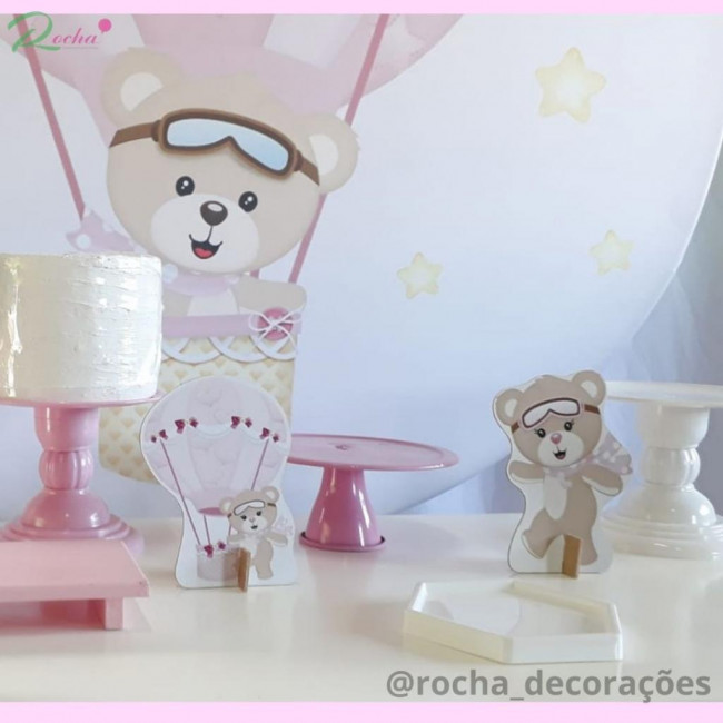 CHÁ DE BEBÊ URSA BALOEIRA (KIT40792)