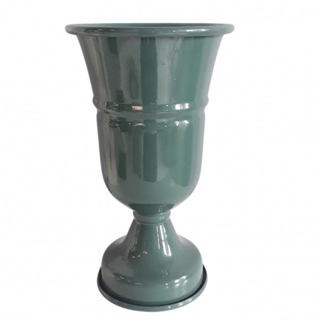 VASO ALUMÍNIO IMPERIAL VERDE ESCURO M (0,28x0,16)