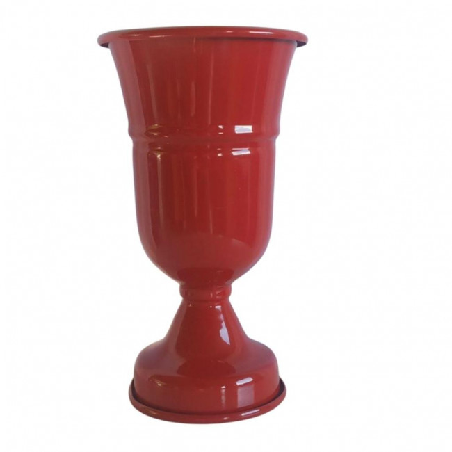 VASO ALUMÍNIO IMPERIAL VERMELHO M (0,28x0,16)