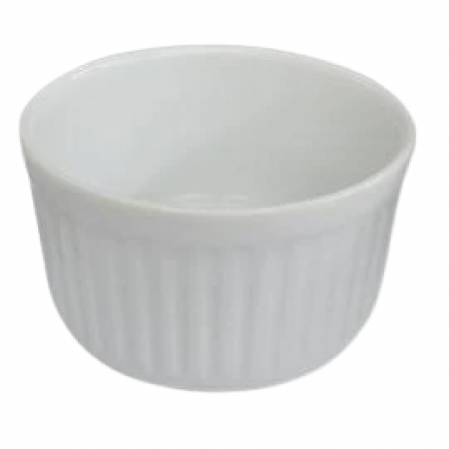 RAMEQUIM REDONDO DE PORCELANA 10 CM (UND)