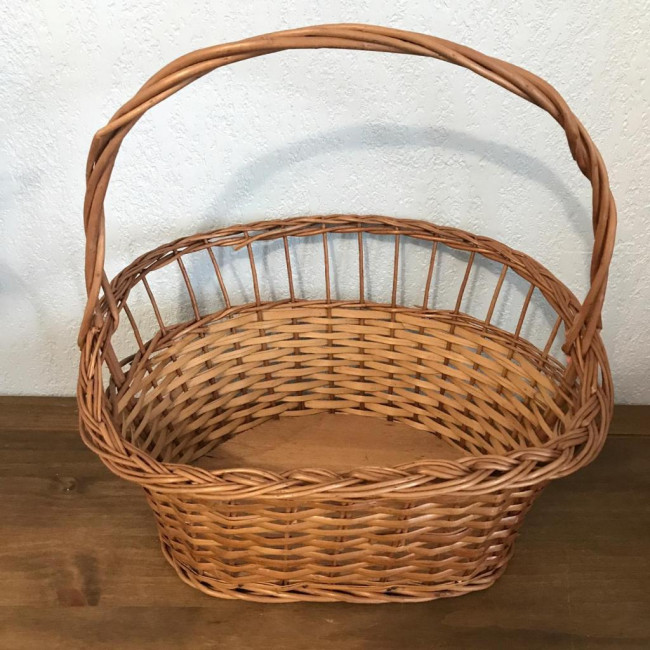 Cesta Vime P2 - 29cm (A) x 24cm (P) x 33cm (L)