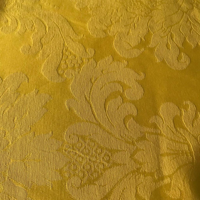 Guardanapo Amarelo Jacquard Medalhão