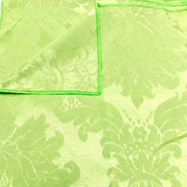 Guardanapo Verde Claro Jacquard Medalhão