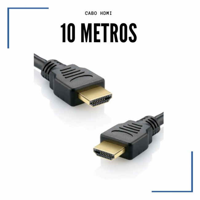 Cabo HDMI 10 metros