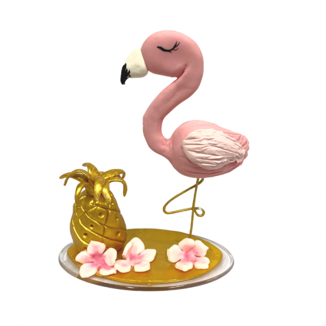 Flamingo Enfeite de Mesa