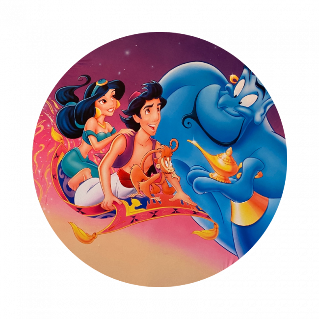 Painel Redondo - Aladdin