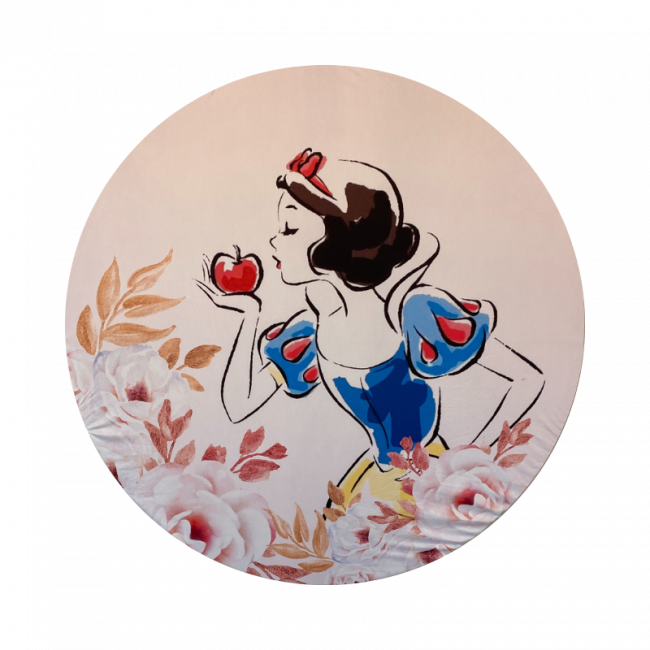 Painel Redondo - Branca de Neve