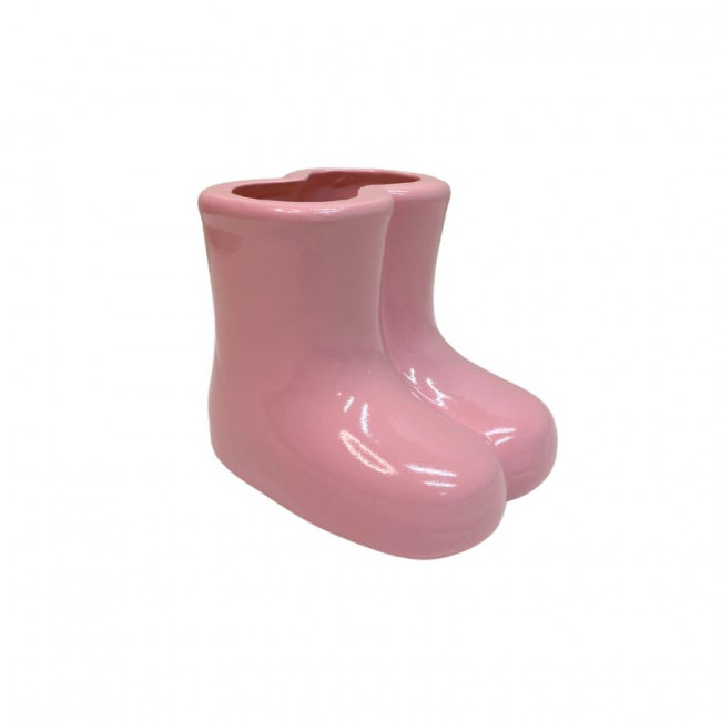 Vaso Botas Rosa Claro