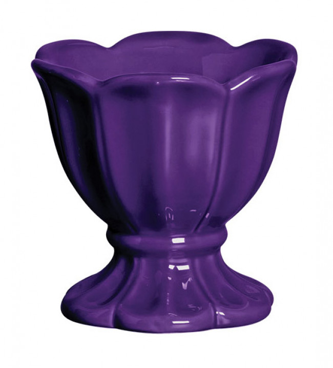 Vaso Roxo Pétala - P