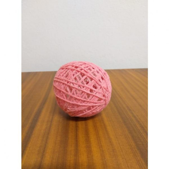 Bola de Lã Rosa (tema gatinha)