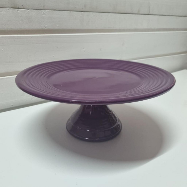 BOLEIRA CERAMICA ROXO