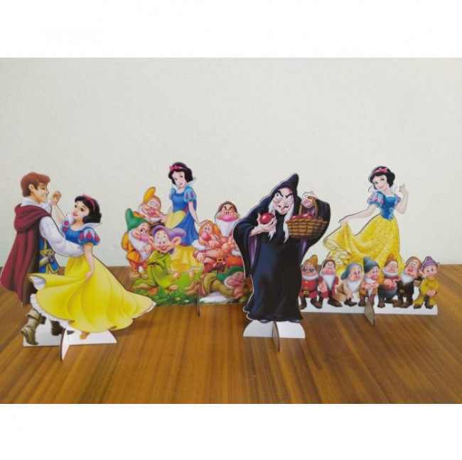 Kit display Branca de Neve De Mesa (4 unid)