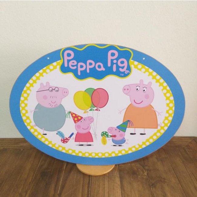 Display Peppa Pig de Cortina