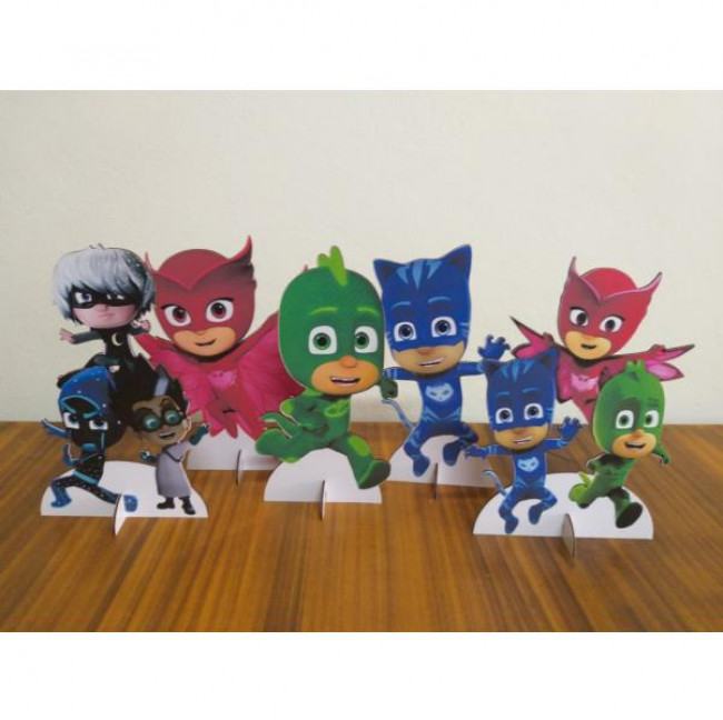 kit Display Pj Masks de Mesa ( 5 unidades)