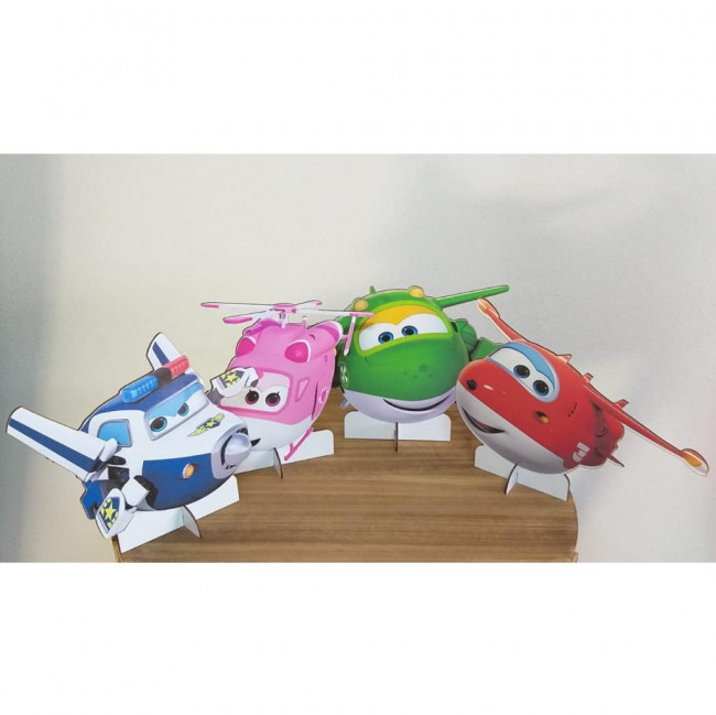 Kit Display Super Wings de Mesa (4 unidades)