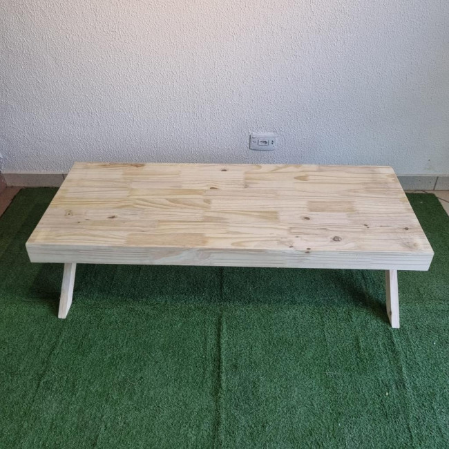 MESA BAIXA PIQUENIQUE PINUS 0,35A X 1,20L X 0,80P