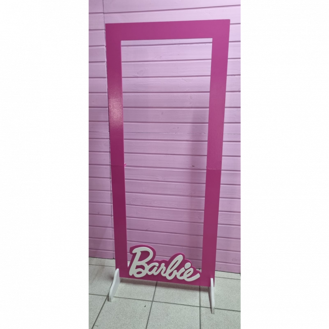 Moldura P/ Foto Barbie (1,60m) Desmontável