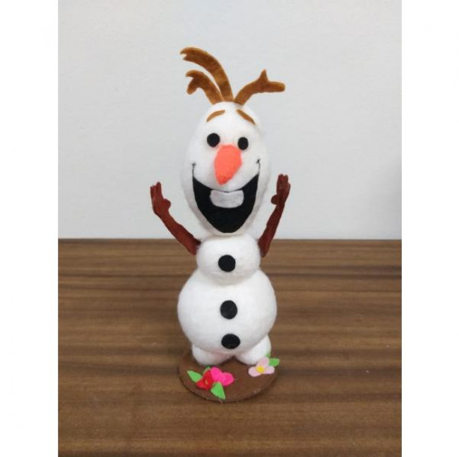 Olaf Em Feltro (frozen)