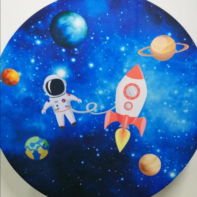 Painel Astronauta  (tecido) 1,50m