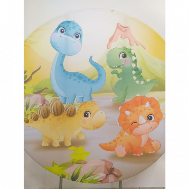 Painel Sublimado Dinossauro Baby - (Tecido 1,50m)