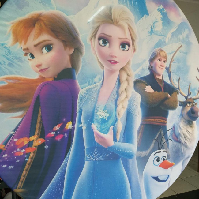 Painel Sublimado Frozen (Tecido 1,50m)