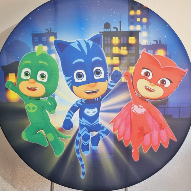 Painel Sublimado Pj Mask (tecido 1,50m)