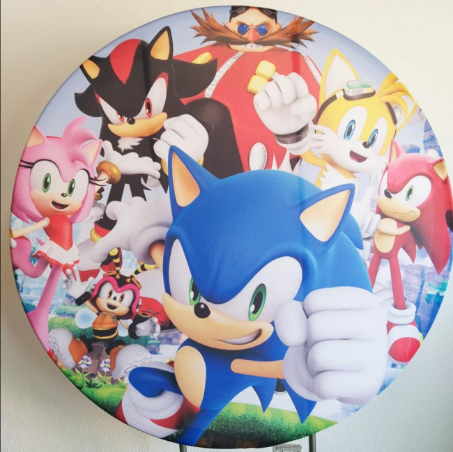 Painel Sublimado Sonic ( Tecido - 1,5m)