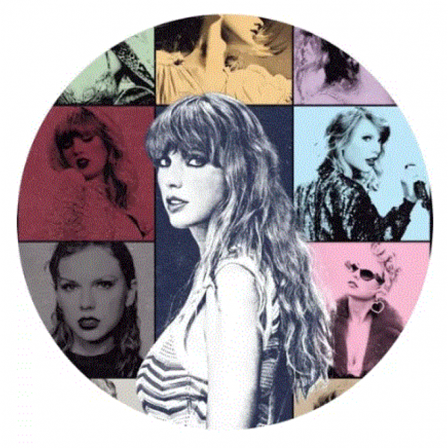 Painel Sublimado Taylor Swift (Tecido 1,50m)