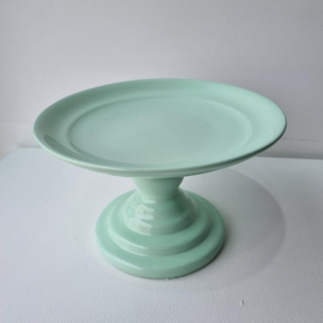 Prato Ceramico Verde Bebe