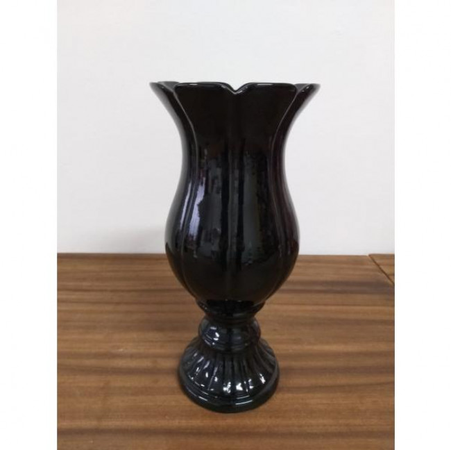 VASO TULIPA PRETO G