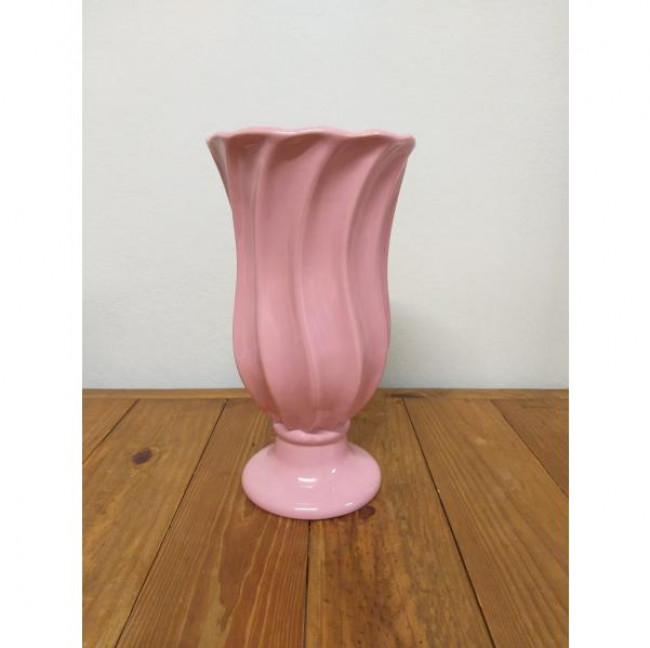 VASO CERAMICO ROSA (ROMA) 35 CM