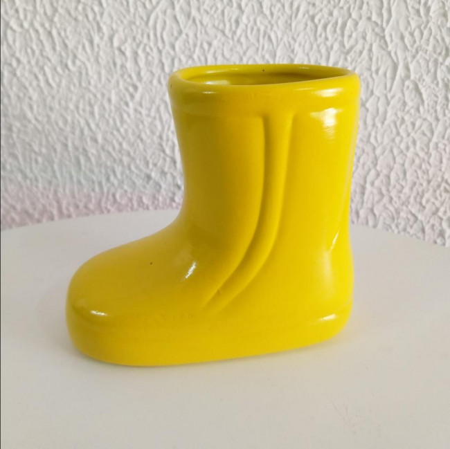 VASO GALOCHA AMARELO LOUÇA