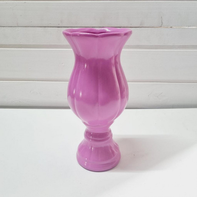 Vaso Tulipa Rosa Quente P